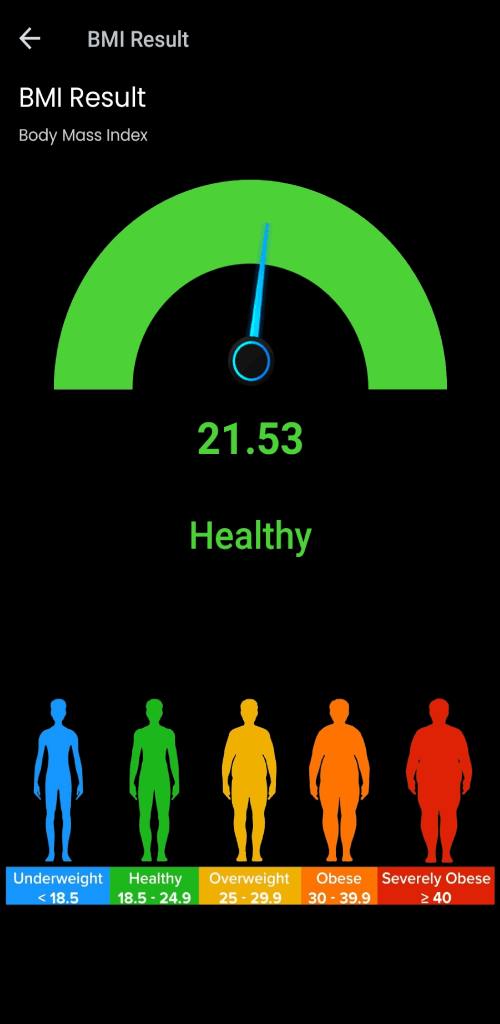 Bmi Result