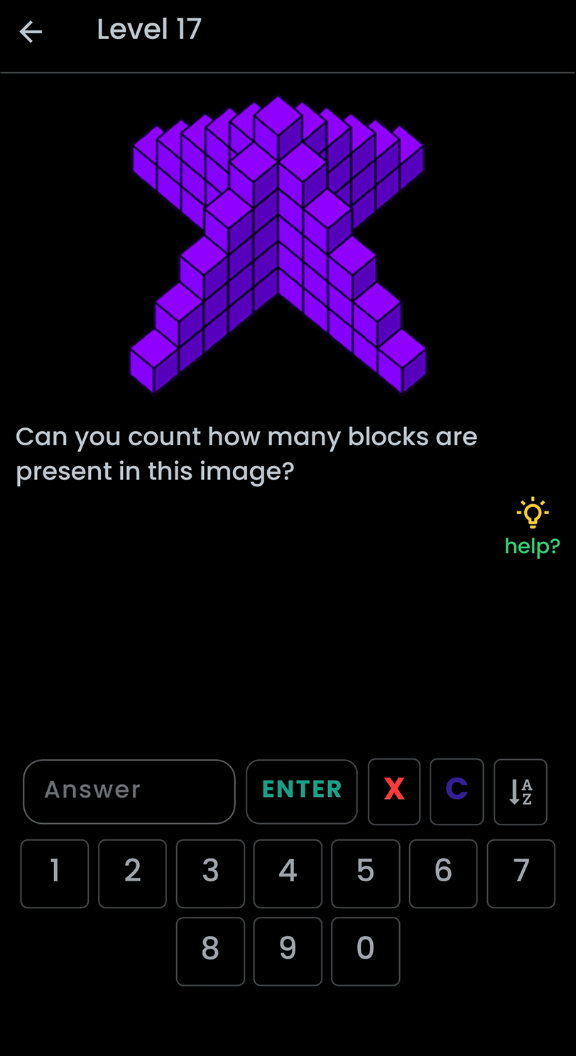 Count the number of blocks